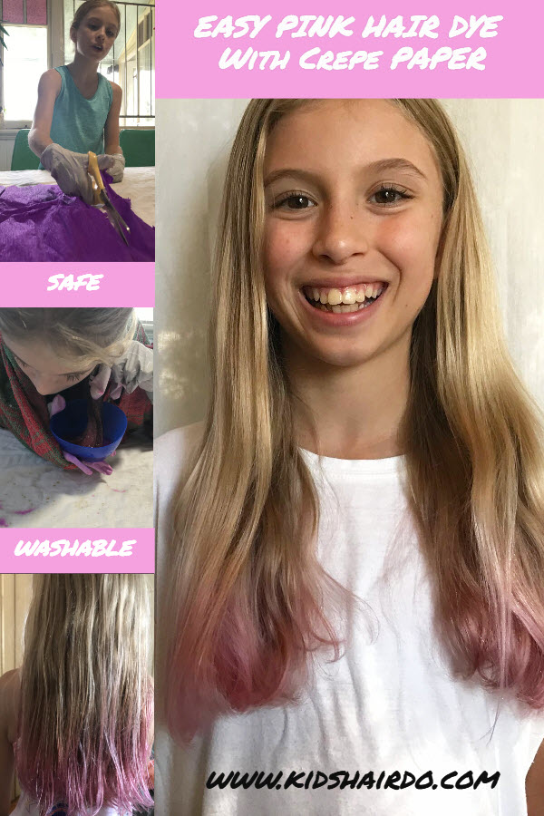 easy pink hair dye